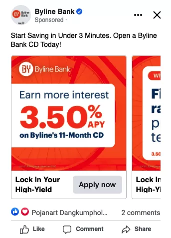 Byline Bank | Finance | Matchnode Creative Portfolio