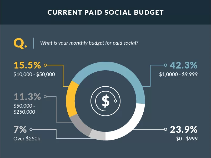 Current Monthly Budget Paid Social