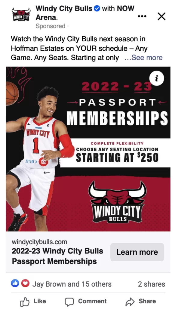 Windy City Bulls | Sports & Entertainment | Matchnode Portfolio, Creative Agency in Chicago