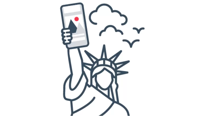 The average person scrolls the length of the Statue of Liberty on mobile daily.