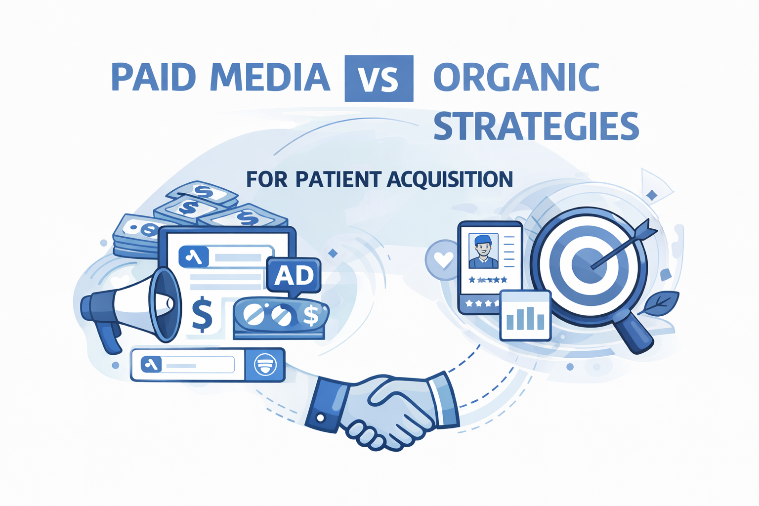 Paid Media vs Organic Strategies for Patient Acquisition